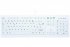 CHERRY Clavier AK-C8100 USB IP65 blanc (FR) 