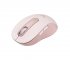 Logitech Signature M650 - Souris - optique - 5 boutons - sans fil - 2.4 GHz, Bluetooth - récepteur USB Logitech Logi Bolt - rose 