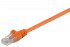 MicroConnect U/UTP CAT5e 15M Orange PVC Unshielded Network Cable, 