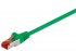 MicroConnect S/FTP CAT6 1m Green PVC PiMF (Pairs in metal foil) 