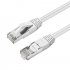 MicroConnect CAT6A S/FTP 2m White LSZH Shielded Network Cable, LSZH, 