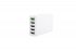CoreParts Multi-Port USB Charger White 