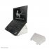 Neomounts by Newstar Tiltable Transparent Laptop  Stand (Clear Acrylic) (tilt: 