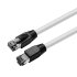 MicroConnect CAT8.1 S/FTP 3m White LSZH  Shielded Network Cable, AWG 