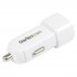 StarTech.com 2XUSB CAR CHARGER 17W / 3.4A 