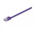 MicroConnect U/UTP CAT6 2M Purple Flat Unshielded Network Cable, 