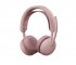 Logitech 2 ES - Micro-casque - sur-oreille - Bluetooth - sans fil, filaire - Suppresseur de bruit actif - USB-C - rose - Certifié pour Microsoft Teams - disponible 48 / 72h 
