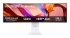 LG UltraWide 49U950A-W - Écran LED - incurvé - 49" - 5120 x 1440 Dual Quad HD @ 144 Hz - Nano IPS - 1000:1 - DisplayHDR 400 - 1 ms - 2xHDMI, DisplayPort, USB-C - haut-parleurs 
