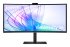 S65VC Series - écran LED - incurvé - 34" - 3440 x 1440 UWQHD @ 100 Hz - VA - 350 cd/m² - 3000:1 - HDR10 - 5 ms - HDMI, DisplayPort, USB-C - haut-parleurs - noir 