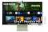 M80C Series - écran LED - Intelligent - 32" - 3840 x 2160 4K @ 60 Hz - VA - 400 cd/m² - 3000:1 - HDR10+ - 4 ms - HDMI, USB-C - haut-parleurs - vert printemps, blanc chaud 