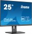 iiyama ProLite XUB2595WSU-B5 - Écran LED - 25" - 1920 x 1200 WUXGA - IPS - 300 cd/m² - 1000:1 - 4 ms - HDMI, VGA, DisplayPort - haut-parleurs - noir, mat 