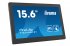 iiyama ProLite T1624MSC-B1 - Écran LED - 15.6" - écran tactile - 1920 x 1080 Full HD (1080p) - IPS - 450 cd/m² - 800:1 - 25 ms - HDMI - haut-parleurs - noir, mat 