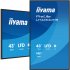 IIYAMA LFD 43" dalle VA 4K UHD 3840x2160 16:9 24/7 2xHDMI USB-C 2xUSB HPs 500cd/m² 6.5ms 