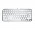 Logitech MX Keys Mini - Clavier - rétroéclairé - sans fil - Bluetooth - AZERTY - Français - gris pâle 