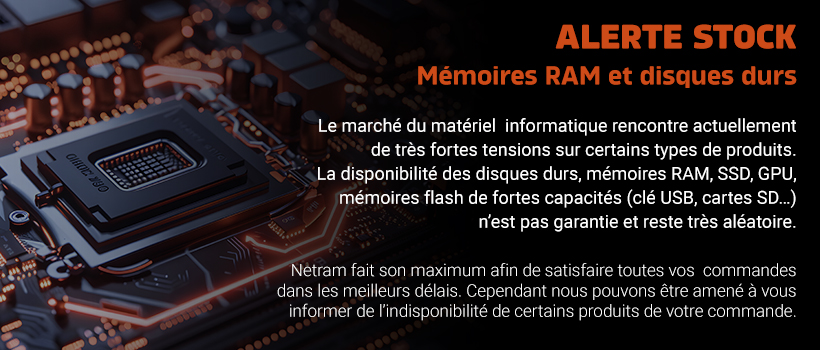 GENERIQUE - Alerte stock